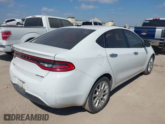 2015 Dodge Dart Limited with VIN 1C3CDFCB4FD330778, listed as a IAAI auction lot 43500908 with 126,422 mi miles and . Bid and sale history available at DreamBid. Image 4.