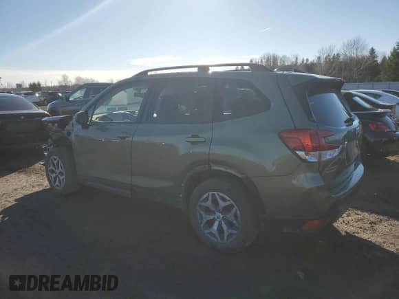 2021 Subaru Forester with VIN JF2SKEJC1MH585236, listed as a Copart auction lot 45461954 with 33,282 mi miles and . Bid and sale history available at DreamBid. Image 2.