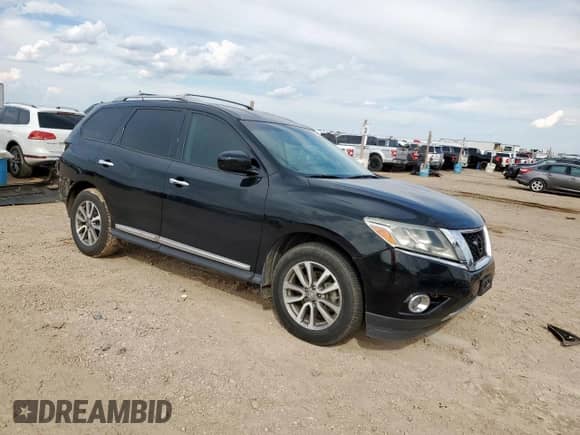 2013 Nissan Pathfinder SV z VIN 5N1AR2MN6DC604535, wystawiony jako Copart lot #81406385 z przebiegiem 132 906 mil mil oraz Szkoda całkowita • Salvage title. Historia ofert i sprzedaży dostępna na DreamBid. Obrazek 4.