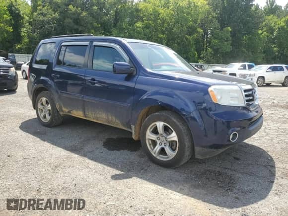 2014 Honda Pilot EX-L with VIN 5FNYF4H78EB034013, listed as a Copart auction lot 63522895 with 193,368 mi miles and Salvage title. Bid and sale history available at DreamBid. Image 4.
