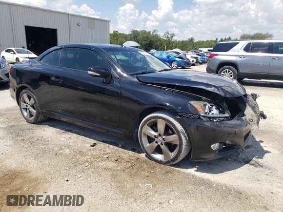 2011 Lexus IS 250 C z VIN JTHFF2C24B2520516, wystawiony jako Copart lot #66219945 z przebiegiem 129 909 mil mil oraz Szkoda całkowita • Salvage title. Historia ofert i sprzedaży dostępna na DreamBid. Obrazek 4.