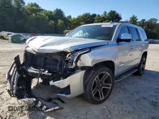2016 Cadillac Escalade with VIN 1GYS4AKJ5GR444404, listed as a Copart auction lot 81188355 with 79,755 mi miles and Salvage title. Bid and sale history available at DreamBid. Image 1.