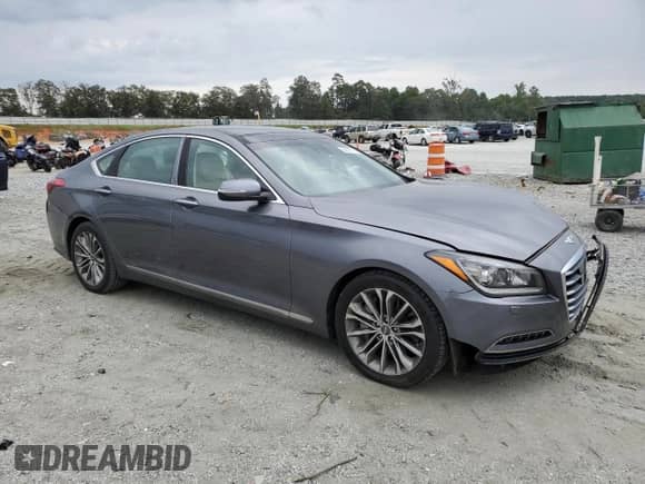 2015 Hyundai Genesis 3.8L с VIN KMHGN4JE9FU048319, выставлен на аукционе Copart как лот 80263375 с пробегом 69 783 миль миль и Списание • Salvage title. История ставок и продаж доступна на DreamBid. Изображение 4.
