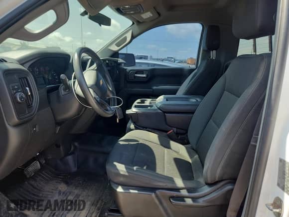 2021 Chevrolet Silverado 1500 Work Truck with VIN 3GCNWAEH2MG187882, listed as a Copart auction lot 64759155 with 118,240 mi miles and Salvage title. Bid and sale history available at DreamBid. Image 7.