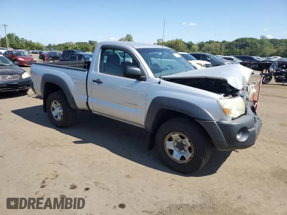 2010 Toyota Tacoma with VIN 5TEPX4EN1AZ734055, listed as a Copart auction lot 80368325 with 147,578 mi miles and Salvage title. Bid and sale history available at DreamBid. Image 4.