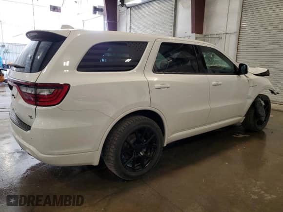 2022 Dodge Durango R/T with VIN 1C4SDJCT0NC223461, listed as a Copart auction lot 80561725 with 67,726 mi miles and Salvage title. Bid and sale history available at DreamBid. Image 3.