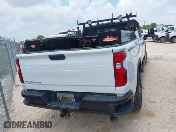 2021 Chevrolet Silverado 2500HD Work Truck with VIN 1GC1YLEY7MF162000, listed as a IAAI auction lot 42650396 with 144,950 mi miles and . Bid and sale history available at DreamBid. Image 16.