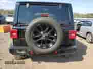 2021 Jeep Wrangler Unlimited Sahara High Altitude with VIN 1C4HJXEG7MW537997, listed as a Copart auction lot 74322054 with 60,226 mi miles and Salvage title. Bid and sale history available at DreamBid. Image 6.