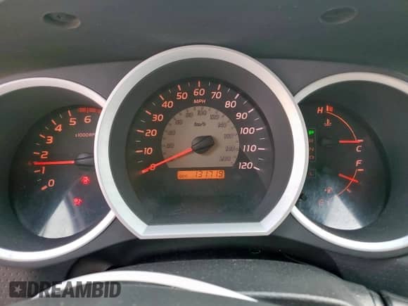 2008 Toyota Tacoma PreRunner with VIN 3TMKU72N68M013732, listed as a Copart auction lot 85378045 with 131,719 mi miles and Salvage title. Bid and sale history available at DreamBid. Image 9.