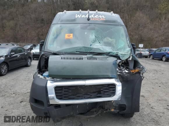 2022 Ram ProMaster Cargo z VIN 3C6LRVBG7NE109426, wystawiony jako Copart lot #87121205 z przebiegiem Nie podano mil oraz Szkoda całkowita • Salvage title. Historia ofert i sprzedaży dostępna na DreamBid. Obrazek 5.