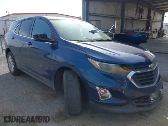 2020 Chevrolet Equinox LT z VIN 3GNAXKEV7LL338266, wystawiony jako IAAI lot #41685978 z przebiegiem 132 552 mil mil oraz . Historia ofert i sprzedaży dostępna na DreamBid. Obrazek 1.