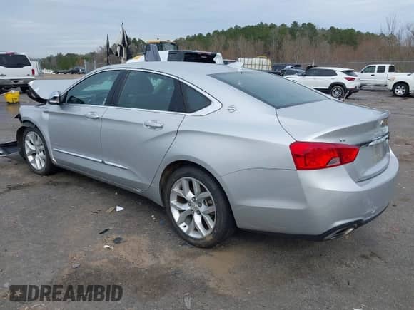 2020 Chevrolet Impala Premier with VIN 1G1105S31LU106116, listed as a IAAI auction lot 41597238 with 65,196 mi miles and . Bid and sale history available at DreamBid. Image 3.