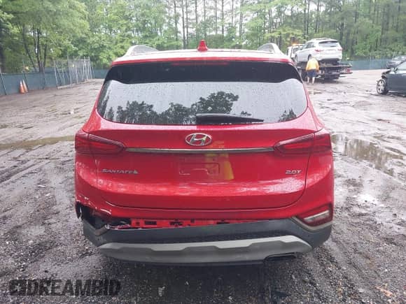 2020 Hyundai Santa Fe Limited with VIN 5NMS53AA2LH213247, listed as a IAAI auction lot 42371391 with 127,553 mi miles and . Bid and sale history available at DreamBid. Image 17.