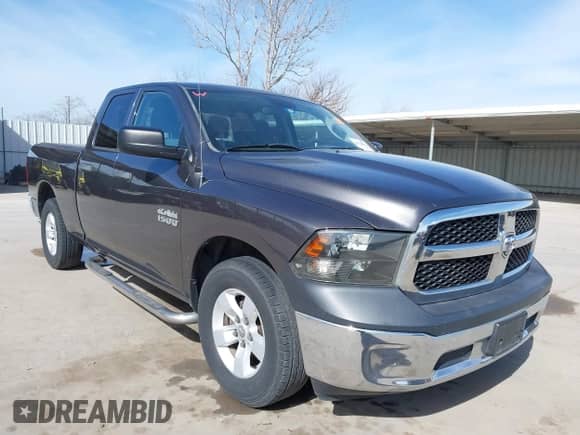 2016 Ram 1500 Tradesman with VIN 1C6RR6FG8GS119683, listed as a IAAI auction lot 41828511 with 174,536 mi miles and . Bid and sale history available at DreamBid. Image 1.