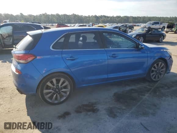 2018 Hyundai Elantra Sport with VIN KMHH55LC4JU054558, listed as a Copart auction lot 70572315 with 81,990 mi miles and Salvage title. Bid and sale history available at DreamBid. Image 3.