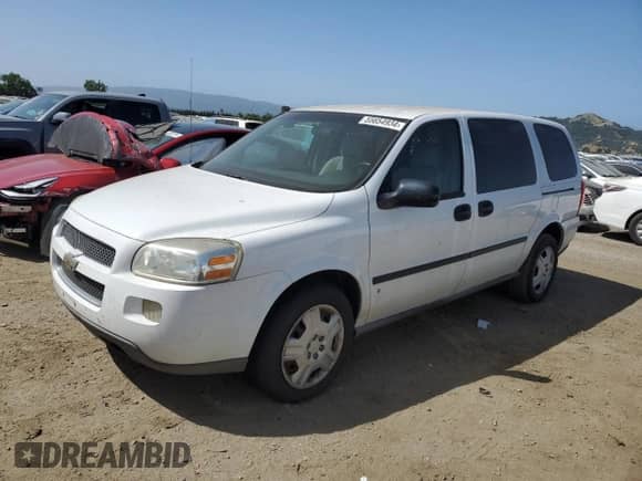 2007 Chevrolet Uplander с VIN 1GNDV13187D143379, выставлен на аукционе Copart как лот 55654934 с пробегом 236 545 миль миль и Списание • Salvage title. История ставок и продаж доступна на DreamBid. Изображение 1.