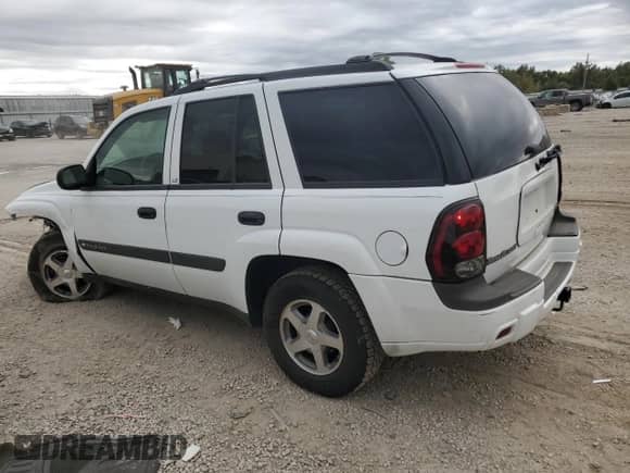 2004 Chevrolet TrailBlazer LS with VIN 1GNDT13S442424200, listed as a Copart auction lot 85781525 with 130,787 mi miles and Salvage title. Bid and sale history available at DreamBid. Image 2.