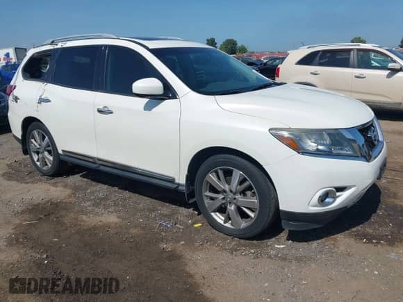 2015 Nissan Pathfinder SL with VIN 5N1AR2MN7FC702749, listed as a IAAI auction lot 42743782 with 102,262 mi miles and . Bid and sale history available at DreamBid. Image 1.