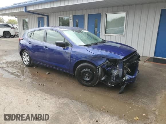 2024 Subaru Impreza с VIN JF1GUABC7R8294694, выставлен на аукционе Copart как лот 81077705 с пробегом 12 557 миль миль и Списание • Salvage title. История ставок и продаж доступна на DreamBid. Изображение 4.