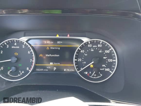 2023 Nissan Pathfinder Rock Creek with VIN 5N1DR3BD2PC270554, listed as a IAAI auction lot 42200457 with 18,249 mi miles and . Bid and sale history available at DreamBid. Image 7.