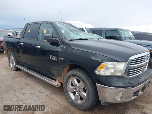 2013 Ram 1500 Big Horn z VIN 1C6RR7LT4DS503866, wystawiony jako IAAI lot #42618230 z przebiegiem Nie podano mil oraz . Historia ofert i sprzedaży dostępna na DreamBid. Obrazek 1.