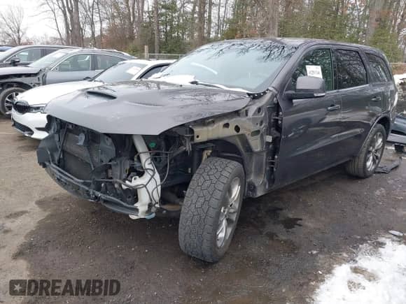 2020 Dodge Durango R/T z VIN 1C4SDJCT7LC214687, wystawiony jako IAAI lot #41291146 z przebiegiem 119 737 mil mil oraz . Historia ofert i sprzedaży dostępna na DreamBid. Obrazek 2.