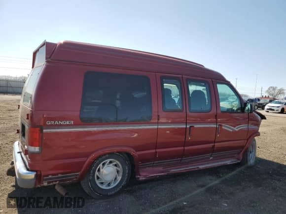 2000 Ford Econoline Cargo Recreational with VIN 1FDRE14LXYHA80760, listed as a Copart auction lot 51142975 with 26,730 mi miles and Salvage title. Bid and sale history available at DreamBid. Image 3.