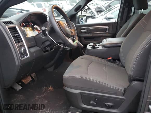 2023 Ram 1500 Warlock with VIN 1C6RR7GG0PS563337, listed as a Copart auction lot 81320564 with 8,047 mi miles and Salvage title. Bid and sale history available at DreamBid. Image 7.