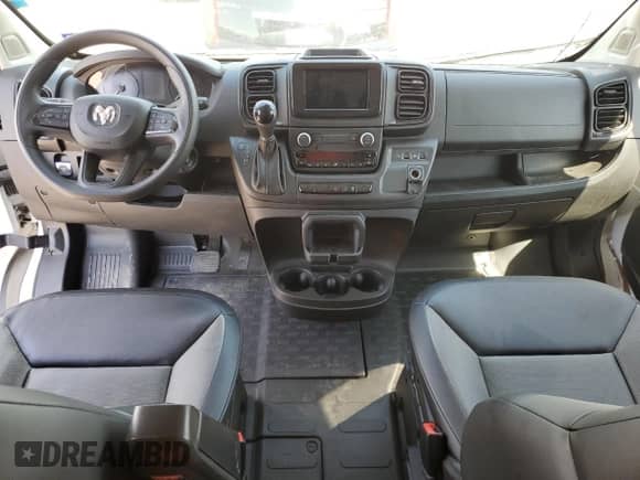 2022 Ram ProMaster Cargo с VIN 3C6LRVDG8NE134557, выставлен на аукционе Copart как лот 69671374 с пробегом Не указан миль и Списание • Salvage title. История ставок и продаж доступна на DreamBid. Изображение 8.