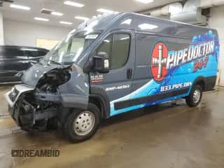 2019 Ram ProMaster Cargo с VIN 3C6URVJG3KE564100, выставлен на аукционе Copart как лот 59939035 с пробегом 87 281 миль миль и Списание • Salvage title. История ставок и продаж доступна на DreamBid. Изображение 1.