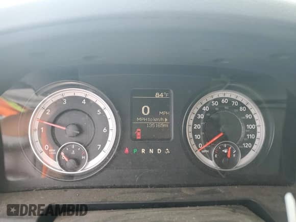 2015 Ram 1500 Express with VIN 1C6RR7KG5FS720348, listed as a Copart auction lot 80286915 with 135,165 mi miles and Salvage title. Bid and sale history available at DreamBid. Image 9.