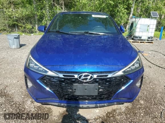 2020 Hyundai Elantra Sport with VIN KMHD04LB1LU084893, listed as a Copart auction lot 60257445 with 140,748 mi miles and Clean title. Bid and sale history available at DreamBid. Image 5.