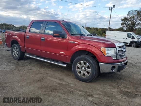 2013 Ford F-150 Lariat with VIN 1FTFW1ETXDKD01905, listed as a Copart auction lot 89703265 with 347,789 mi miles and Clean title. Bid and sale history available at DreamBid. Image 4.
