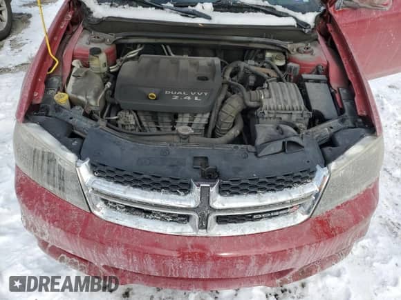 2013 Dodge Avenger SXT with VIN 1C3CDZCB2DN746742, listed as a Copart auction lot 87598015 with 164,676 mi miles and Salvage title. Bid and sale history available at DreamBid. Image 11.