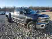 2015 Chevrolet Silverado 3500HD LTZ with VIN 1GC4K0E82FF640596, listed as a Copart auction lot 86796514 with 254,712 mi miles and Salvage title. Bid and sale history available at DreamBid. Image 4.
