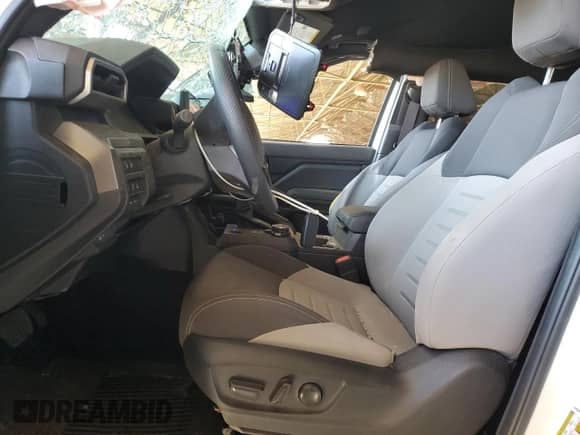 2024 Toyota Tacoma SR5 with VIN 3TYLB5JN1RT001588, listed as a Copart auction lot 72055575 with 21,312 mi miles and Salvage title. Bid and sale history available at DreamBid. Image 7.