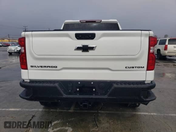 2024 Chevrolet Silverado 1500 Custom Trail Boss with VIN 3GCPDCEK1RG233344, listed as a Copart auction lot 44250765 with 5,906 mi miles and Salvage title. Bid and sale history available at DreamBid. Image 6.