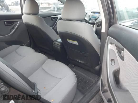 2013 Hyundai Elantra GLS with VIN 5NPDH4AE5DH417649, listed as a IAAI auction lot 43501388 with 172,388 mi miles and . Bid and sale history available at DreamBid. Image 8.