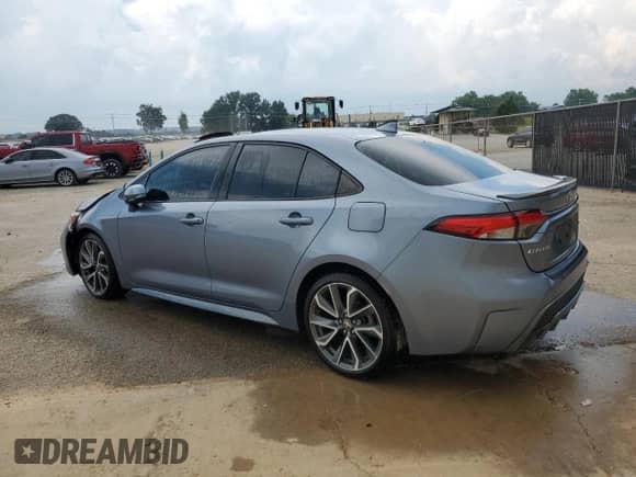 2021 Toyota Corolla XSE z VIN 5YFT4MCE0MP091394, wystawiony jako Copart lot #67208695 z przebiegiem 53 829 mil mil oraz Czysty tytuł • Clean title. Historia ofert i sprzedaży dostępna na DreamBid. Obrazek 2.