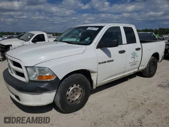 2012 Ram 1500 Tradesman with VIN 1C6RD6FP1CS166286, listed as a Copart auction lot 82562725 with 346,399 mi miles and Clean title. Bid and sale history available at DreamBid. Image 1.