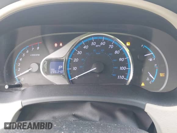 2012 Toyota Sienna XLE z VIN 5TDDK3DC9CS031735, wystawiony jako IAAI lot #42553720 z przebiegiem 286 348 mil mil oraz . Historia ofert i sprzedaży dostępna na DreamBid. Obrazek 7.