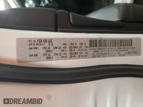 2018 Jeep Grand Cherokee Upland с VIN 1C4RJFAGXJC501190, выставлен на аукционе Copart как лот 82526205 с пробегом 73 639 миль миль и Списание • Salvage title. История ставок и продаж доступна на DreamBid. Изображение 13.