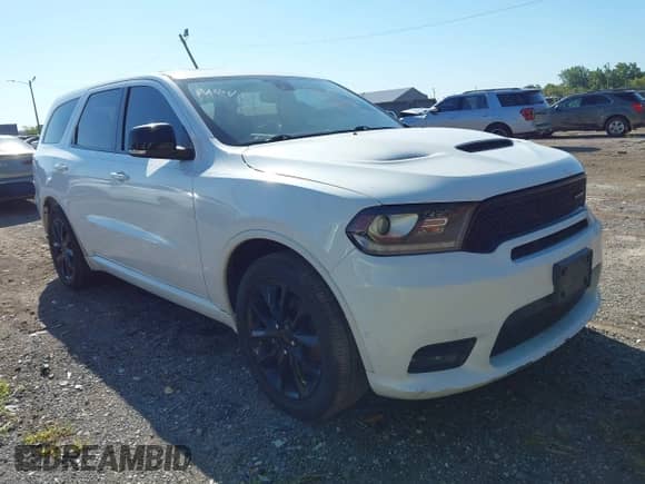 2018 Dodge Durango R/T with VIN 1C4SDJCT5JC269734, listed as a IAAI auction lot 43057419 with 155,415 mi miles and . Bid and sale history available at DreamBid. Image 1.