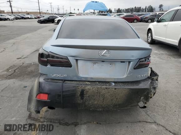 2006 Lexus IS 350 with VIN JTHBE262462006264, listed as a Copart auction lot 81699375 with Not provided miles and Salvage title. Bid and sale history available at DreamBid. Image 6.