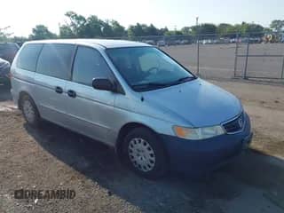 2004 Honda Odyssey LX with VIN 5FNRL18534B007617, listed as a IAAI auction lot 42687524 with 220,079 mi miles and . Bid and sale history available at DreamBid. Image 1.