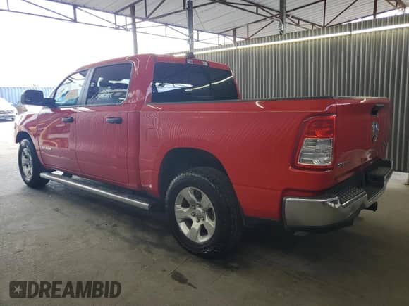 2023 Ram 1500 Big Horn z VIN 1C6RREFGXPN633205, wystawiony jako Copart lot #55640775 z przebiegiem 71 857 mil mil oraz Czysty tytuł • Clean title. Historia ofert i sprzedaży dostępna na DreamBid. Obrazek 2.