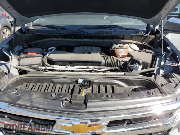 2024 Chevrolet Silverado 1500 LT z VIN 1GCPACEK0RZ277909, wystawiony jako Copart lot #80751585 z przebiegiem Nie podano mil oraz Szkoda całkowita • Salvage title. Historia ofert i sprzedaży dostępna na DreamBid. Obrazek 11.