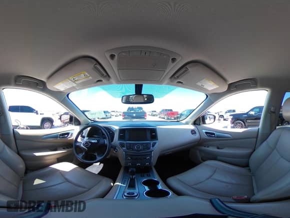 2017 Nissan Pathfinder SV with VIN 5N1DR2MM6HC687085, listed as a IAAI auction lot 41793687 with 138,842 mi miles and . Bid and sale history available at DreamBid. Image 23.