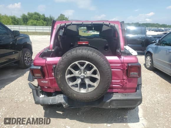 2024 Jeep Wrangler Sport S с VIN 1C4PJXDG4RW338863, выставлен на аукционе Copart как лот 66357945 с пробегом 2 946 миль миль и Списание • Salvage title. История ставок и продаж доступна на DreamBid. Изображение 6.