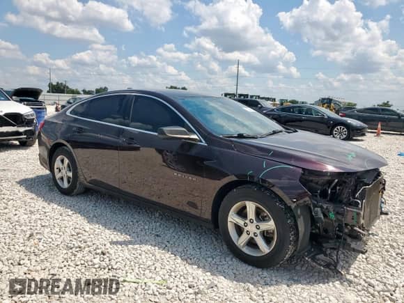 2021 Chevrolet Malibu LS with VIN 1G1ZB5ST7MF036866, listed as a Copart auction lot 70364315 with 60,486 mi miles and Salvage title. Bid and sale history available at DreamBid. Image 4.